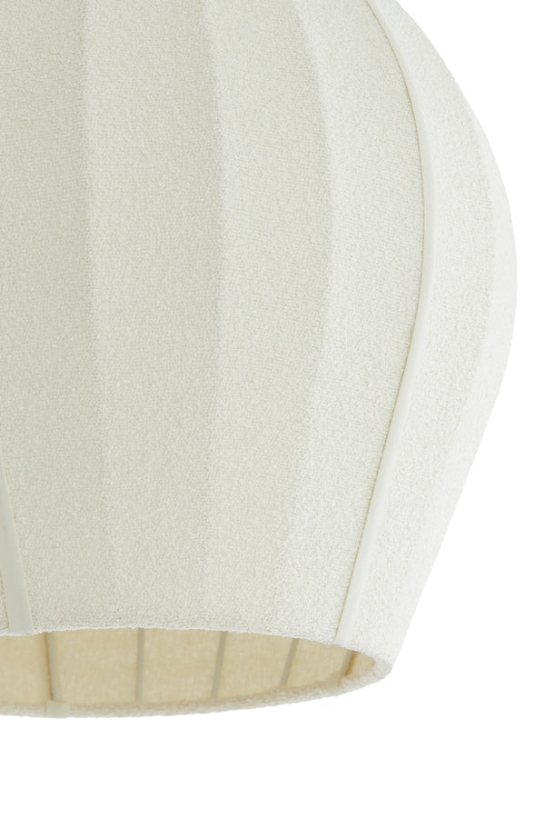 Hanging lamp 44x42 cm ZAGORI bouclé cream