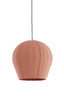 Hanging lamp 44x42 cm ZAGORI bouclé coral