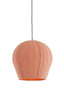 Hanging lamp 44x42 cm ZAGORI bouclé coral