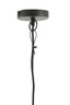 Hanging lamp 40x28 cm CELMIRA dark grey