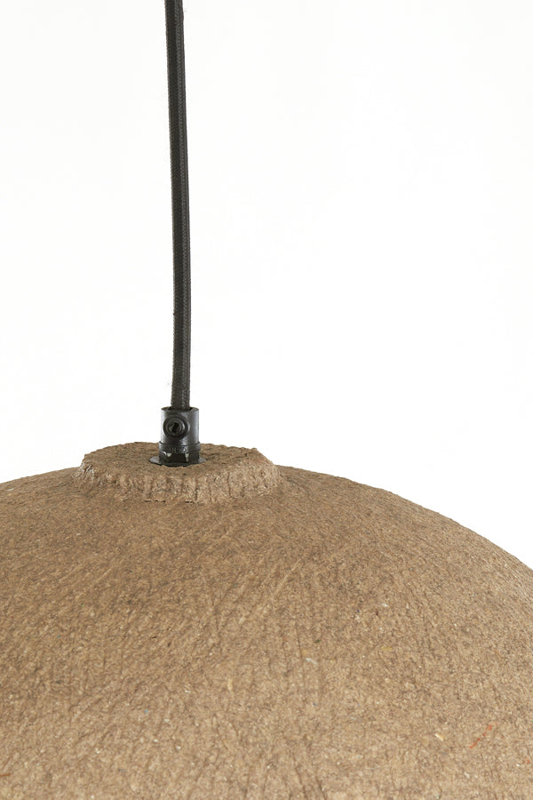 Hanging lamp 41x28 cm CELMIROS grey