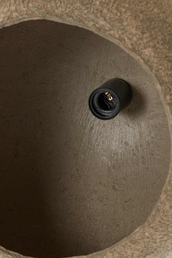Hanging lamp 41x28 cm CELMIROS grey