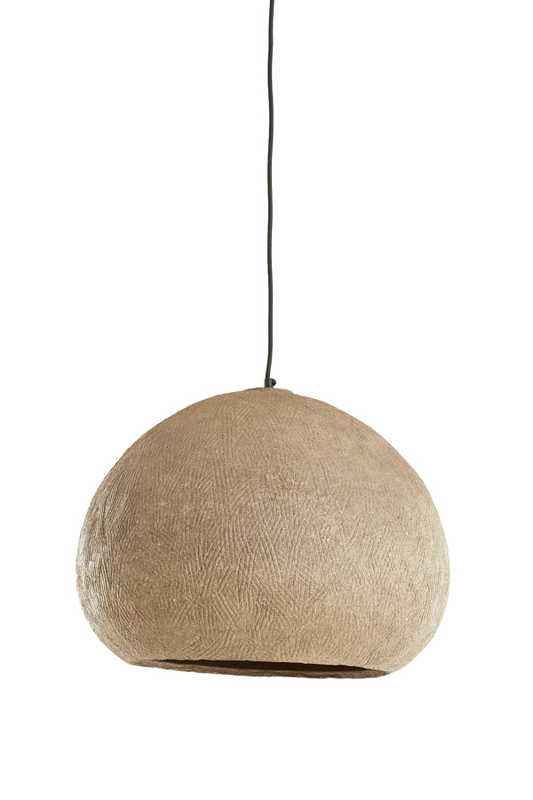 Hanging lamp 51x39 cm CELMIROS grey