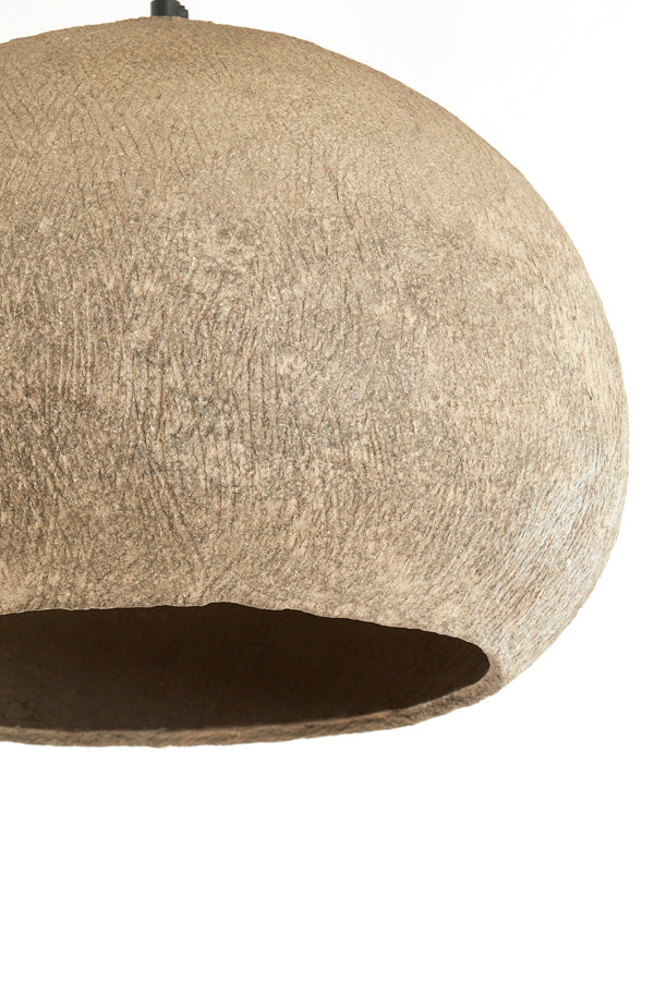 Hanging lamp 51x39 cm CELMIROS grey