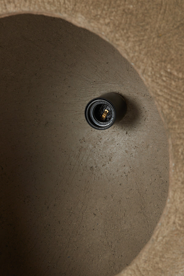 Hanging lamp 51x39 cm CELMIROS grey