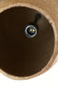 Hanging lamp 24x48 cm DIVALA antique dark terra