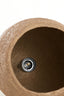 Hanging lamp 26x56 cm DIVALA antique dark terra