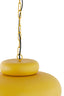 Hanging lamp 46x30 cm NEIVA matt ocher yellow