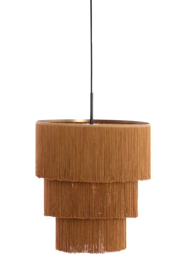 Hanging lamp 3L 45x50 cm MALAIKA brown