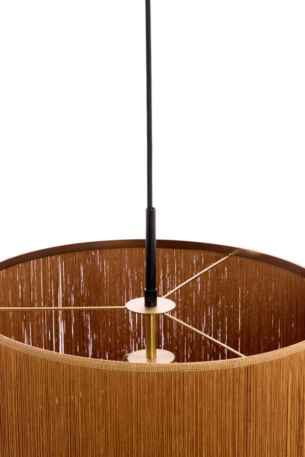 Hanging lamp 3L 45x50 cm MALAIKA brown