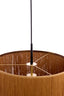 Hanging lamp 3L 45x50 cm MALAIKA brown