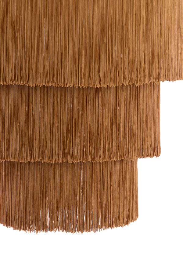 Hanging lamp 3L 45x50 cm MALAIKA brown