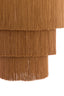 Hanging lamp 3L 45x50 cm MALAIKA brown