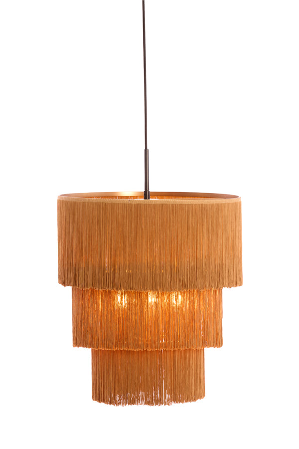 Hanging lamp 3L 45x50 cm MALAIKA brown