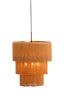 Hanging lamp 3L 45x50 cm MALAIKA brown