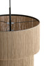 Hanging lamp 3L 45x50 cm MALAIKA taupe