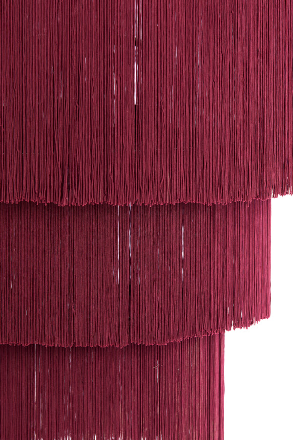 Hanging lamp 3L 45x50 cm MALAIKA dark purple