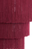 Hanging lamp 3L 45x50 cm MALAIKA dark purple
