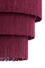 Hanging lamp 3L 45x50 cm MALAIKA dark purple
