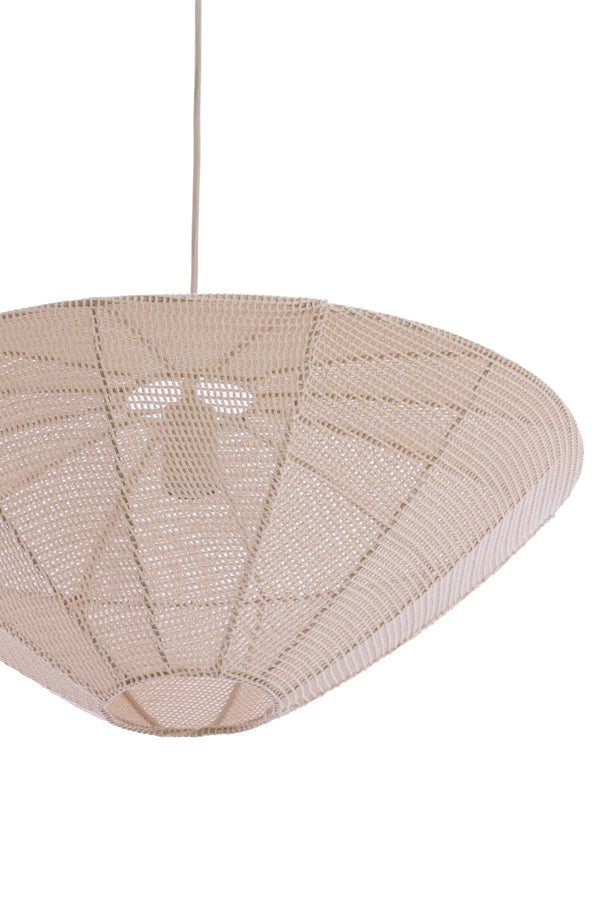 Hanging lamp 50x23 cm SATILLA cream