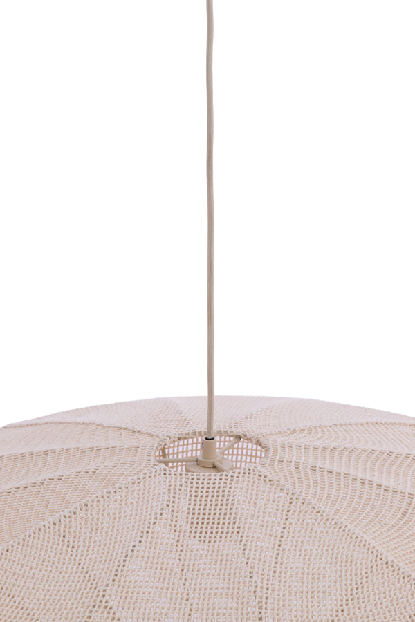 Hanging lamp 50x23 cm SATILLA cream