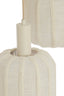 Hanging lamp 3L 38x34 cm TUFIA linen cream