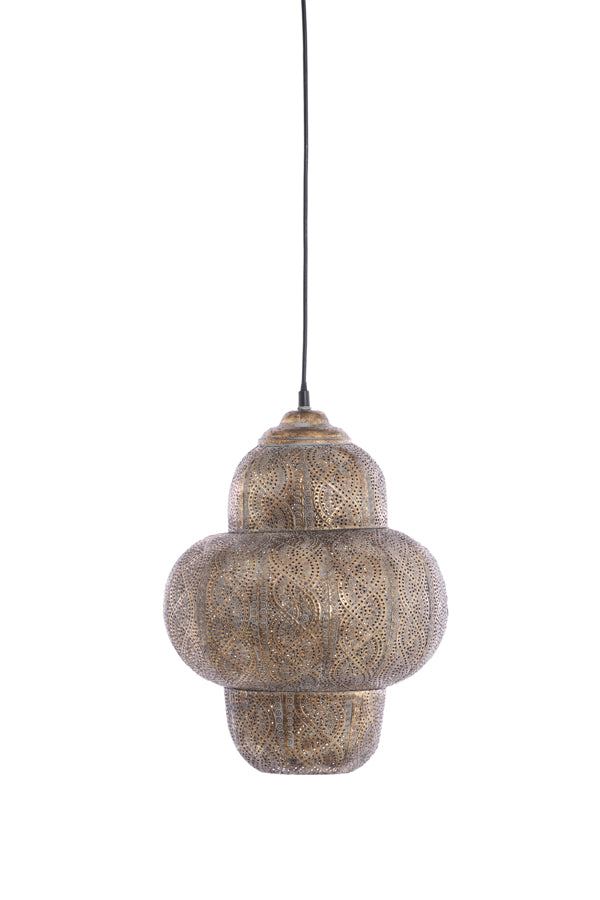 Hanging lamp 30,5x41 cm RYOTA brown gold