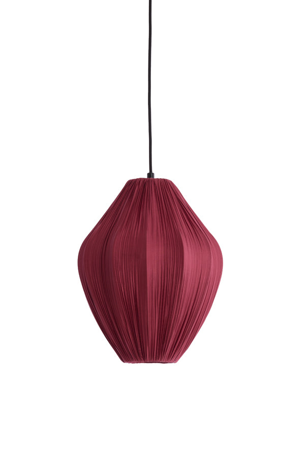 Hanging lamp 31x38 cm VERITA burgundy