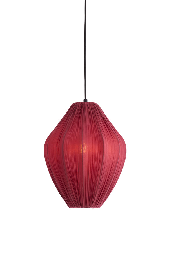 Hanging lamp 31x38 cm VERITA burgundy