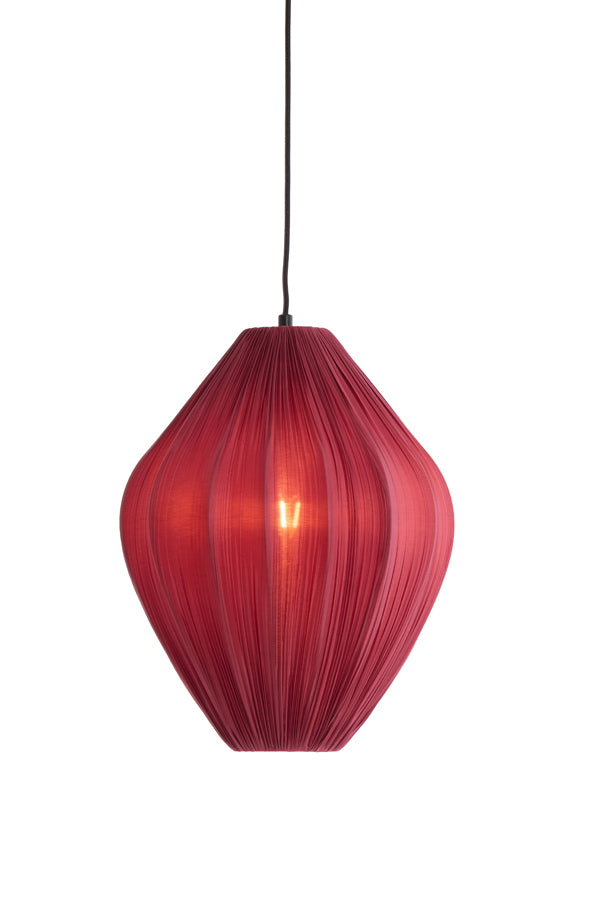Hanging lamp 36x44 cm VERITA burgundy