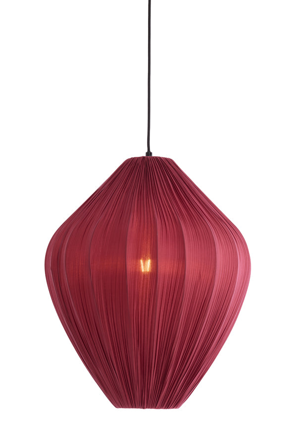 Hanging lamp 47x55 cm VERITA burgundy