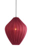 Hanging lamp 47x55 cm VERITA burgundy