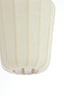 Hanging lamp 20x25 cm BIBURY wood print dark brown+white
