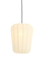 Hanging lamp 30x37,5 cm BIBURY wood print dark brown+white