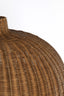 Hanging lamp 55x40,5 cm MELZOR rattan dark brown