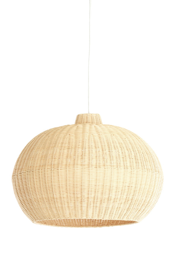 Hanging lamp 55x40,5 cm MELZOR rattan natural