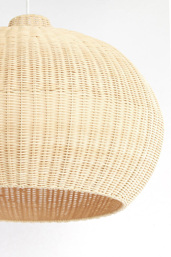 Hanging lamp 55x40,5 cm MELZOR rattan natural