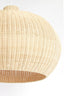 Hanging lamp 55x40,5 cm MELZOR rattan natural