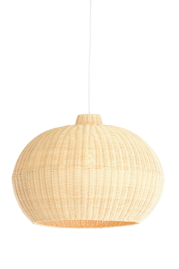 Hanging lamp 55x40,5 cm MELZOR rattan natural