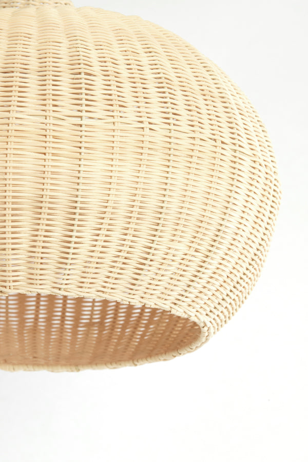 Hanging lamp 45x32 cm MELZOR rattan natural
