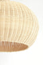 Hanging lamp 45x32 cm MELZOR rattan natural