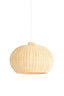 Hanging lamp 45x32 cm MELZOR rattan natural