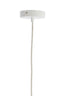 Hanging lamp 40x26 cm TIFFANY raffia natural+cream