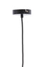 Hanging lamp 40x26 cm TIFFANY velvet burgundy