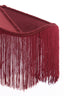 Hanging lamp 40x26 cm TIFFANY velvet burgundy