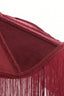 Hanging lamp 40x26 cm TIFFANY velvet burgundy