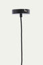 Hanging lamp 50x28 cm TIFFANY velvet burgundy