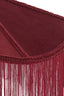 Hanging lamp 50x28 cm TIFFANY velvet burgundy