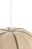 Hanging lamp 61x30 cm MIRELYS natural+olive green