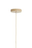 Hanging lamp 40x30 cm ESMIRIA natural+dark brown